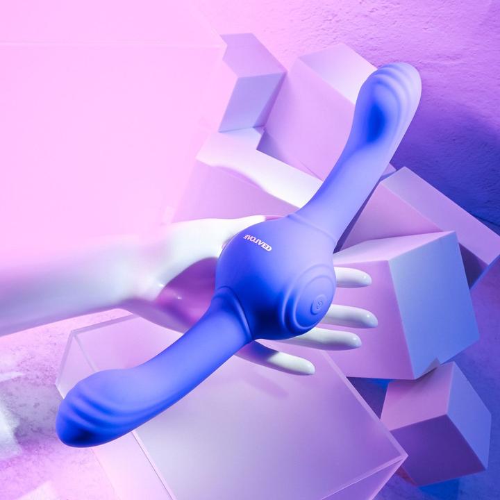 Actual product image Evolved Unser Gyro Vibe DualEnd Vibrator Lila