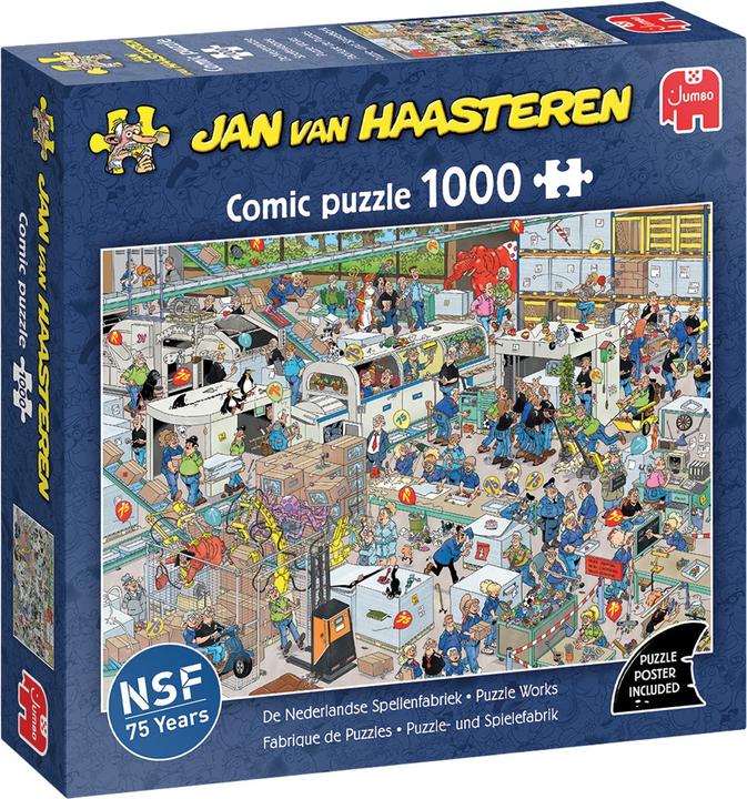 Immagine prodotto Jumbo Jan van Haasteren - La fabbrica di giochi olandese (1000 pezzi)