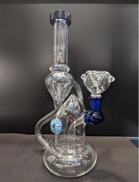 Produktbild Black Leaf Glasbong Recycler