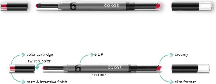 Image du produit Gokos Lipcreator (603 Vague de chaleur)