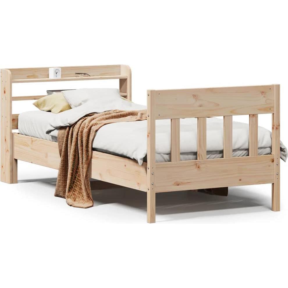 VidaXL, Bett, Bett ohne Matratze (75 x 190 cm)