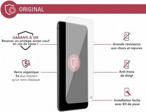 Image du produit Bigben Connected Film flexible en verre (1 pièce(s), Samsung Galaxy S10e)