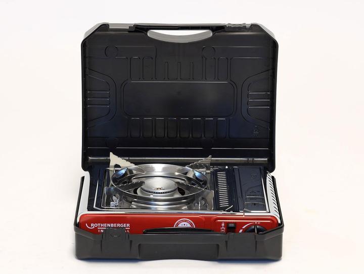 Productafbeelding Rothenberger Industrieel Gas Campingfornuis Deluxe RS 220 1500004233 Roestvrij Staal