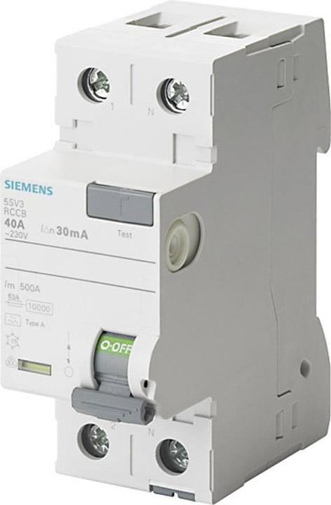 Image du produit Siemens RCCB Type A 16A 1+N-pole 10mA 230V 2mW