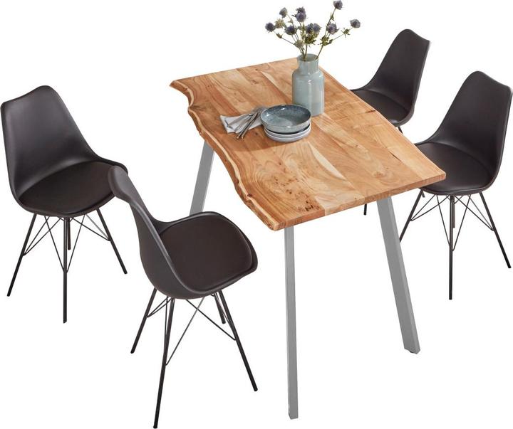 Produktbild SAM LAXMI Baumkante massiv Akazie (180 x 90 x 77 cm)