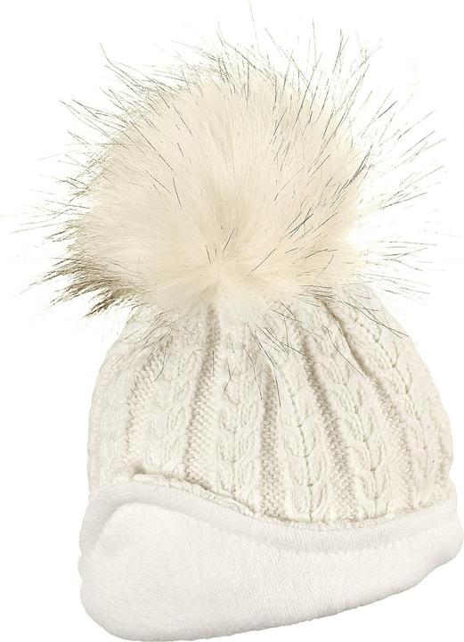Image du produit Sterntaler Bonnet d'hiver Pompons Ecru Gr. 45