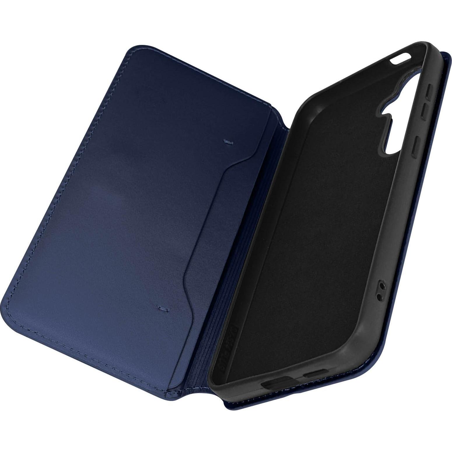 Avizar Dual Pocket Cover Series (Samsung Galaxy S24), Smartphone Hülle, Blau