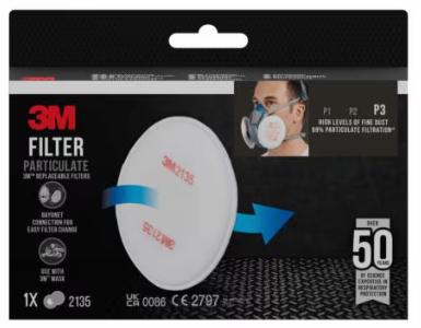 Produktbild 3M Partikelfilter (P3, 20 x)
