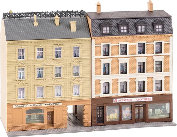 Produktbild Faller Stadthäuser mit Apotheke und Delikatessenhandel