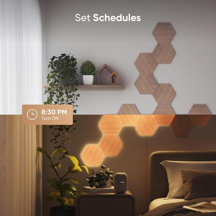 Actual product image Nanoleaf Wood