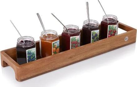 Produktbild AdHoc Serviertablett Serve Square, Akazienholz/Walnussho