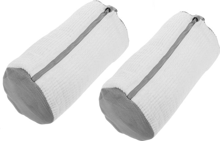 Cocon Schuhwaschbeutel, 2er Set, Weiss/Grau (2 x)