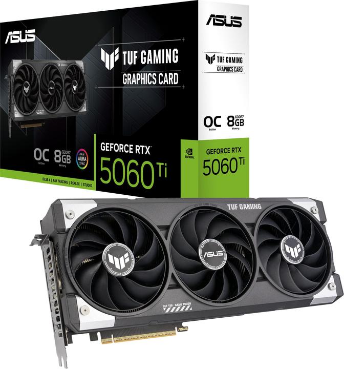 Actual product image ASUS TUF-RTX5060TI-O8G-GAMING (8 GB)