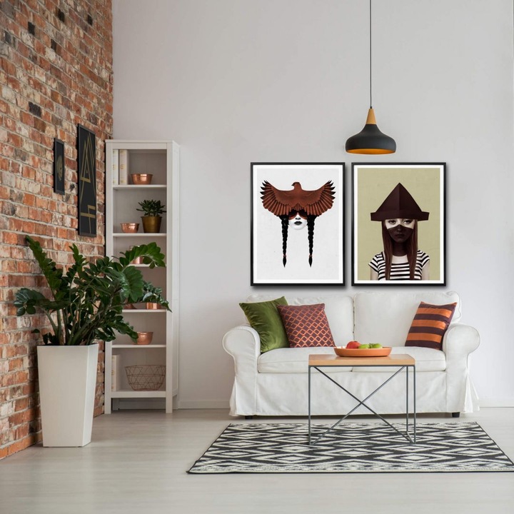 Produktbild Trenddeko Ceci n'est pas un chapeau (40 x 50 cm)