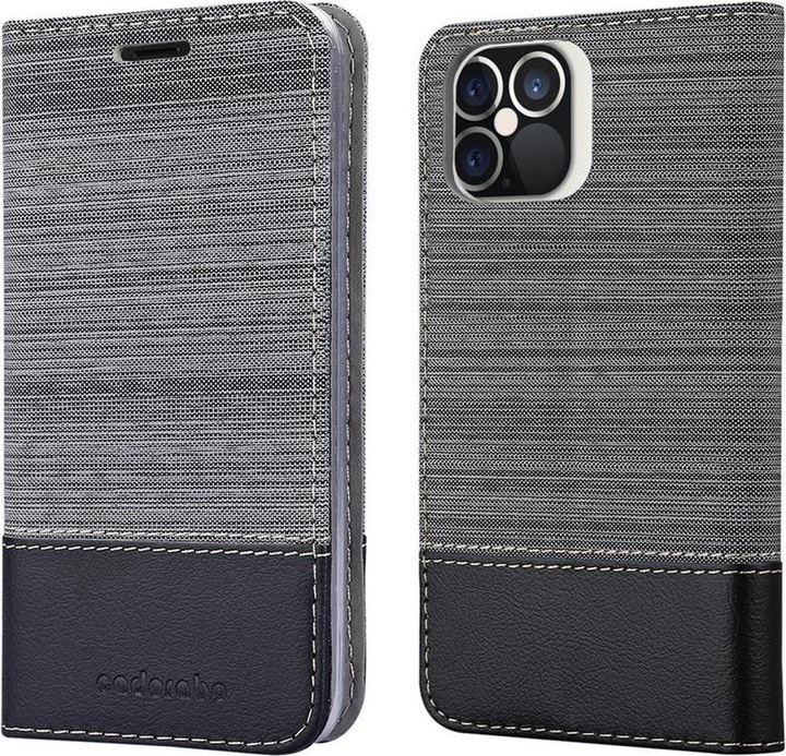 Produktbild Cadorabo Book Jeans Optik Cover (Apple iPhone 12 Pro Max)
