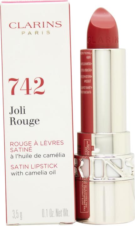 Image du produit Clarins Joli Rouge Satin No 742 (742 - Joli Rouge)