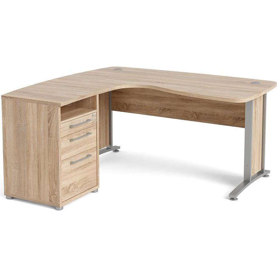 Thumbnail - Ebuy24, Schreibtisch, Schreibtisch Prisme (75 x 159 x 151 cm)