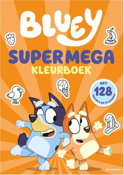 Produktbild Bluey Super Mega Malbuch