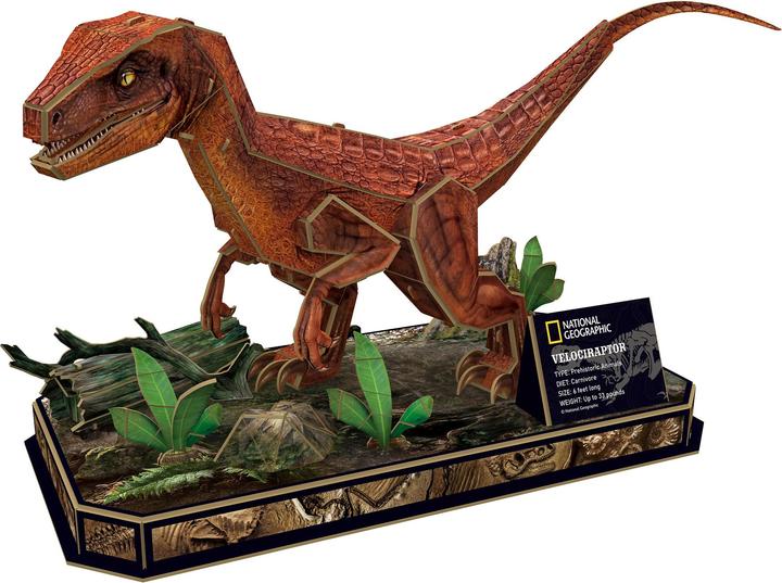 Image du produit NoName Puzzle 3d Velociraptor (63 pièces)