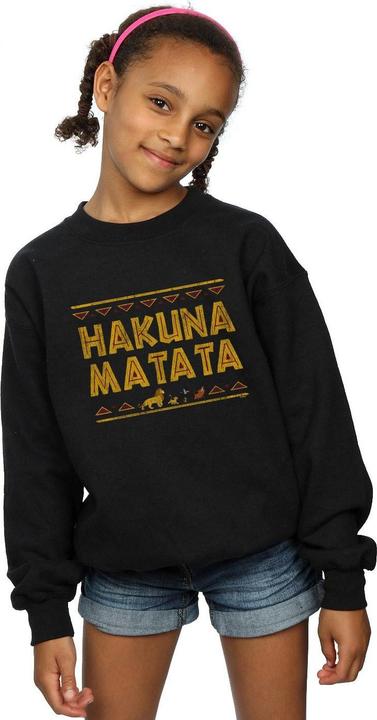 Produktbild Disney The Lion King Hakuna Matata Sweatshirt Mädchen (116)