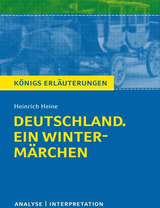 Produktbild Deutschland. Ein Wintermärchen von Heinrich Heine (Deutsch, Heinrich Heine, 2017)