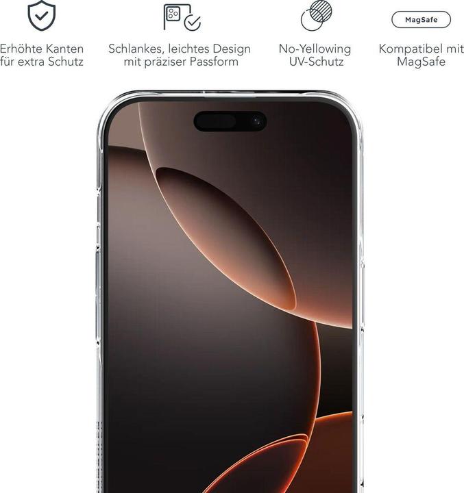 Actual product image Vonmählen Back Cover Transparent (Apple iPhone 16 Pro)