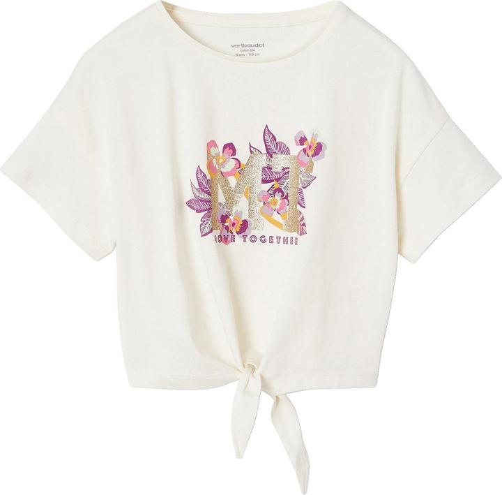 Produktbild Vertbaudet Kurzes Mädchen Sport-Shirt mit Schleife (98)