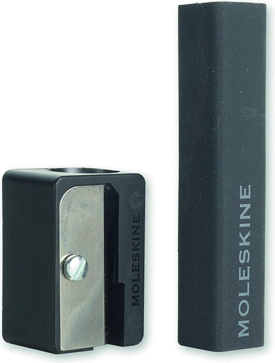 Moleskine Gum en potloodslijperset