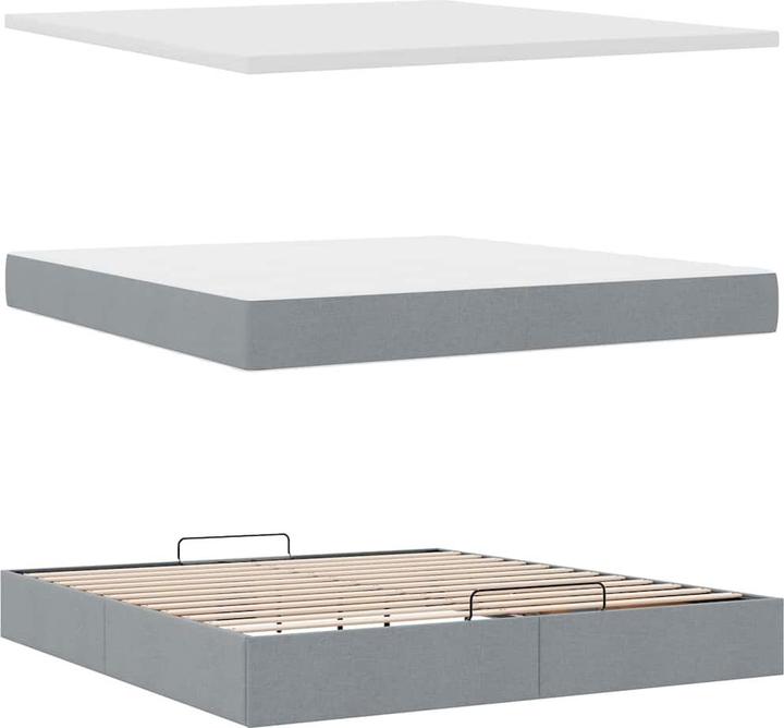 Produktbild vidaXL Ottoman-Bett (180 x 200 cm)