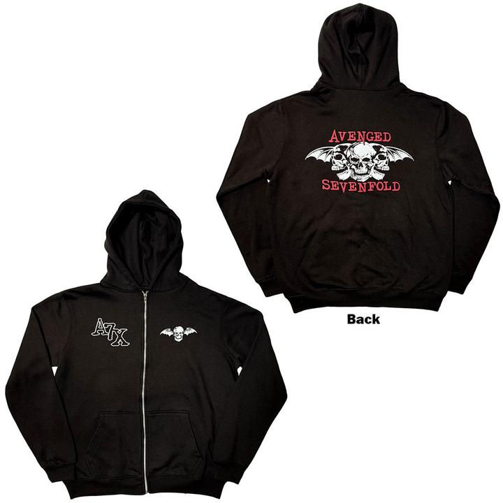 Avenged Sevenfold Dead Head (Zipper-Hoodie) (XL)