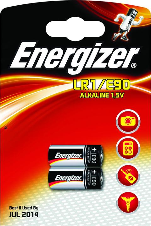 Actual product image Energizer Lr1 E90 (2 pcs., N, 1000 mAh)