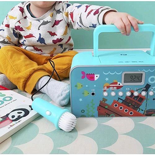 Produktbild Muse M29KB Kinder CD-Player CD, UKW, USB Inkl. Mikrofon (FM, MW, PLL)