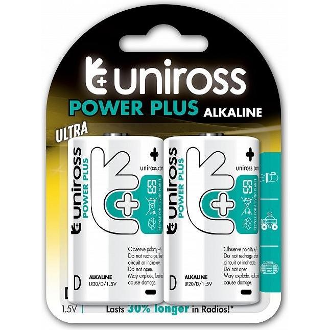 Uniross D/LR20 Alkaline, Batterien + Akkus