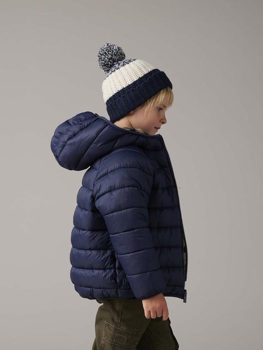 Actual product image Vertbaudet Jungen-Set: Mütze, Rundschal & Handschuhe, Colorblock (98, 86)