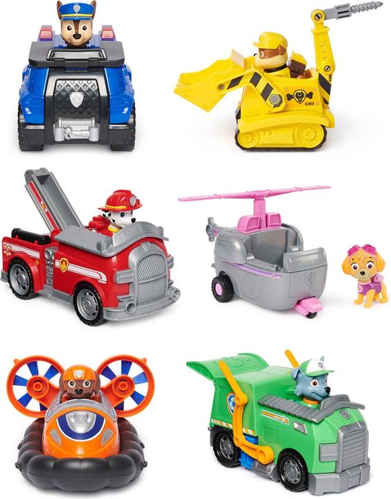 Image du produit Spin Master PAW Patrol, jouet véhicule avec figurine à collectionner