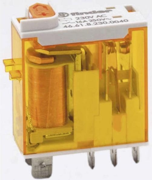 Image du produit Finder 46.61.8.230.4040 Relais enfichable 230 V/AC 16 A 1 inverseur 10 pcs.