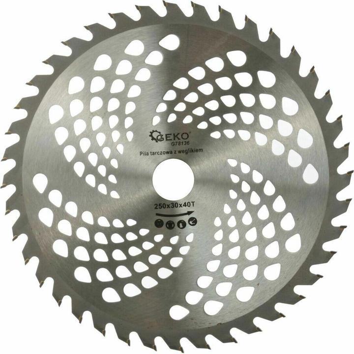 Produktbild GEKO Video-Sägeblatt mit Löchern, 180x20x60Z