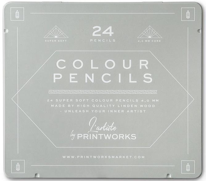 Image du produit Printworks Set de crayons de couleurs (24 x)