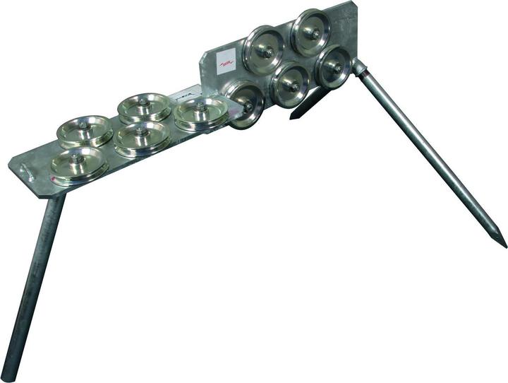 Image du produit Dehn 597003 Redresseur de fil St/tZn p. Rd 7-10mm avec 10 10 galets de dressage et trépied