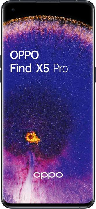 Produktbild OPPO Find X5 Pro (256 GB, Glaze Black, 6.70", Hybrid Dual SIM + eSIM, 5G)