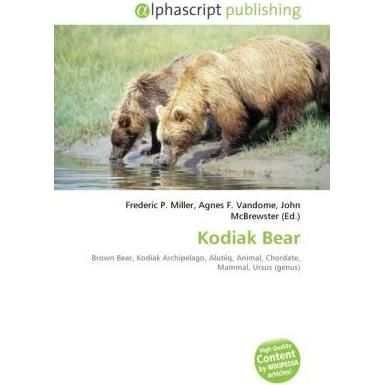 Kodiak Bear, Fachbücher von Agnes F. Vandome, Frederic P. Miller, John McBrewster