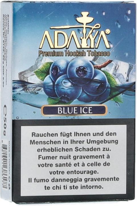 Actual product image Adalya Tabak Blue Ice 50g (Bilberry, Mint, 50 g)