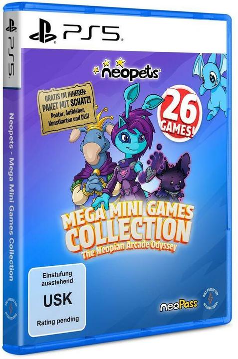 Produktbild Neopets - Mega Mini Games Collection PS-5 D1 (PS5, DE)