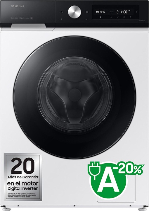 Actual product image Samsung WW11DB7B94GEU3 Washing machine 11 kg 1400 rpm A-20% (11 kg, Left)