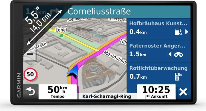 Actual product image Garmin DriveSmart 55 Full EU MT-D (5.50")