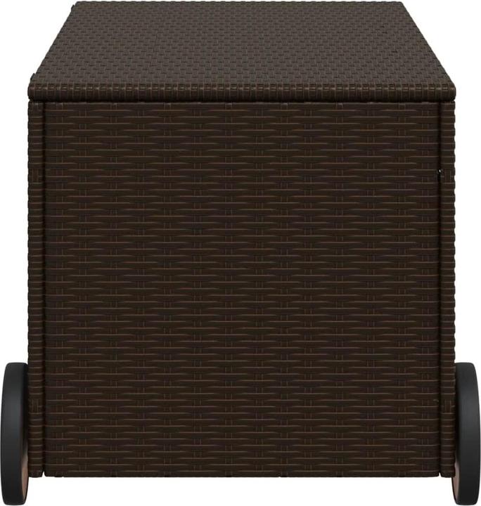 Actual product image vidaXL Gartentruhe mit Rollen 190L