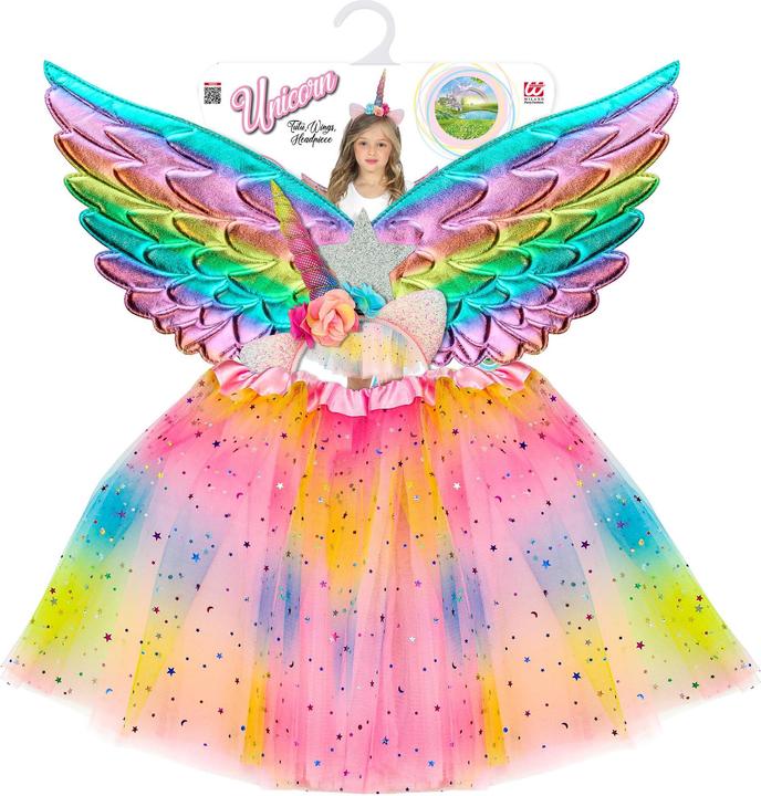 Actual product image Widmann Unicorn set (One size)