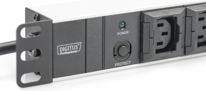 Actual product image Digitus DN-95404 socket strip 10x sockets IEC C13