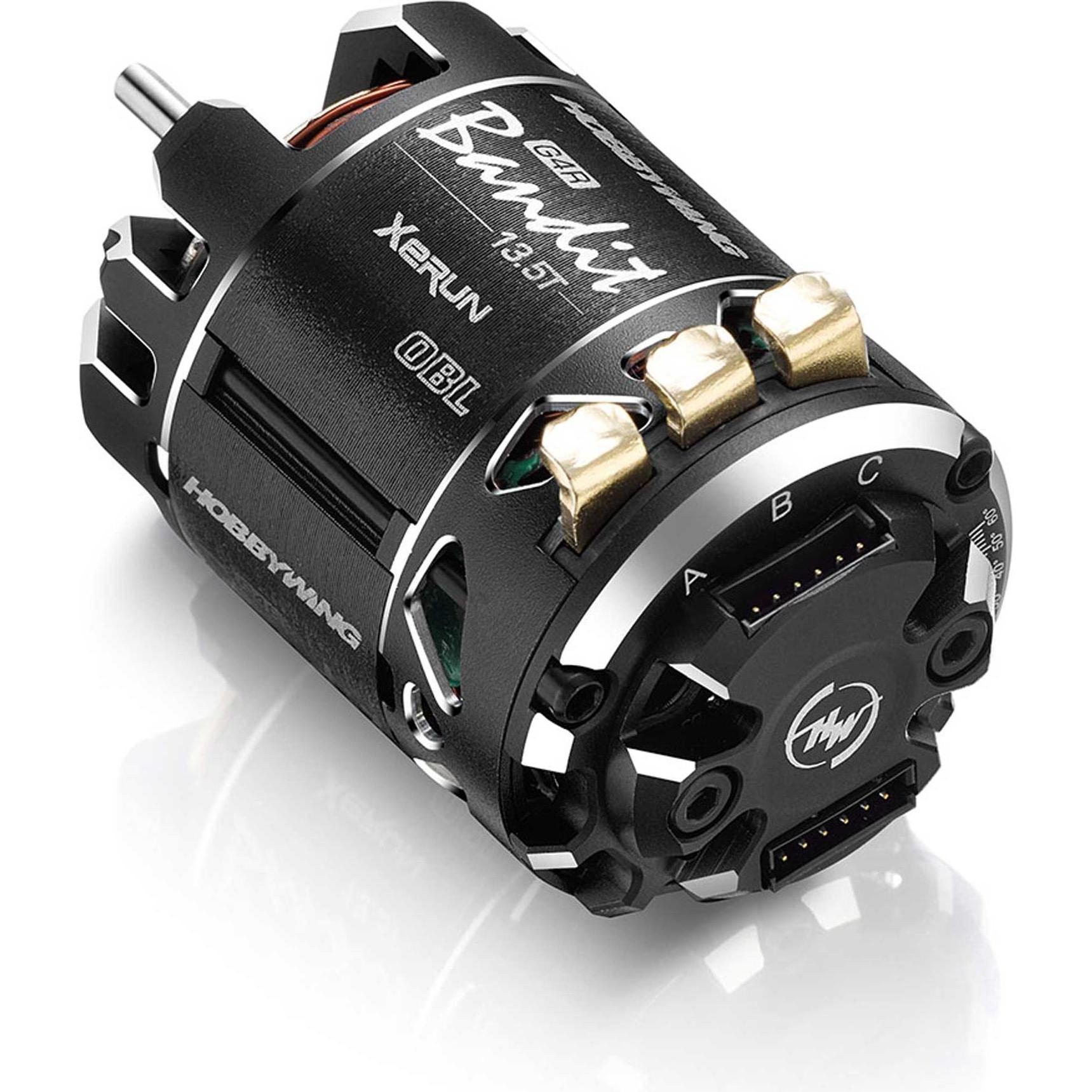 Thumbnail - Hobbywing Xerun Bandit Brushless Motor G4R OBL 13.5T 3800kV