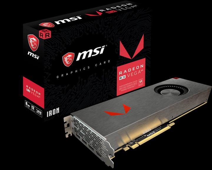 Produktbild MSI Radeon RX Vega 64 IRON 8G (8 GB)